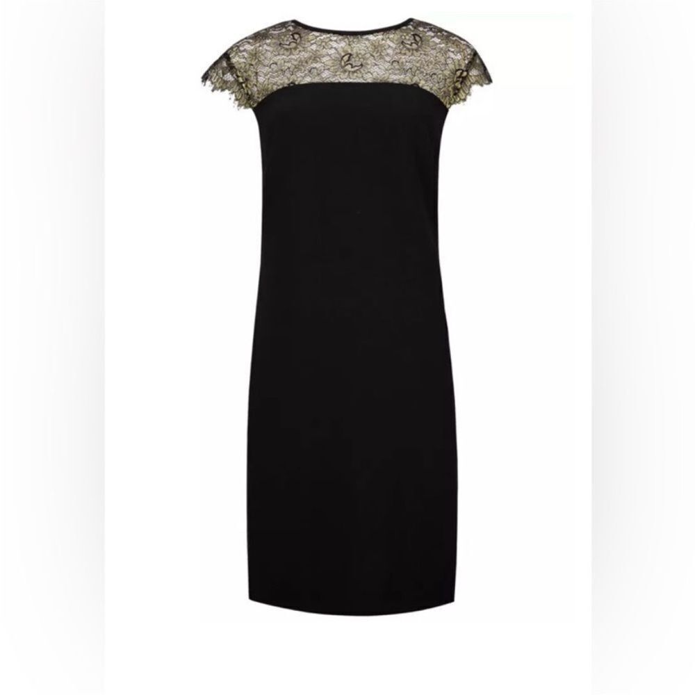 Ted Baker Elegant Black Lace Dress, S